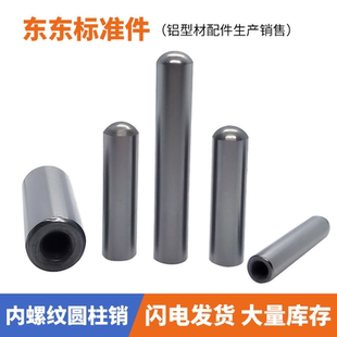 GB120内螺纹圆柱销M6M8M10M12M14161820定位销高精密模具销内牙销