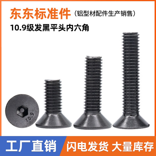 10.9级内六角螺丝沉头