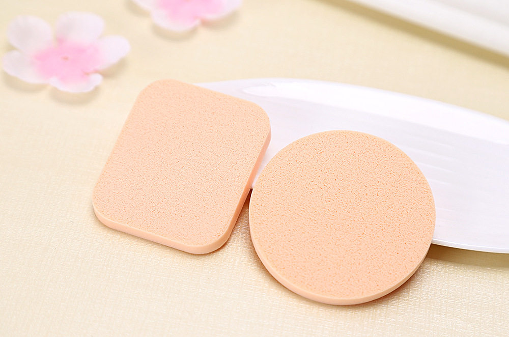 干湿两用肤色粉扑方形圆形组合2片装乳胶粉扑美容美妆舞台妆工具,彩妆/香水/美妆工具,美妆蛋/扑/海绵,淘宝优惠券,粉丝福利购,淘宝优惠卷