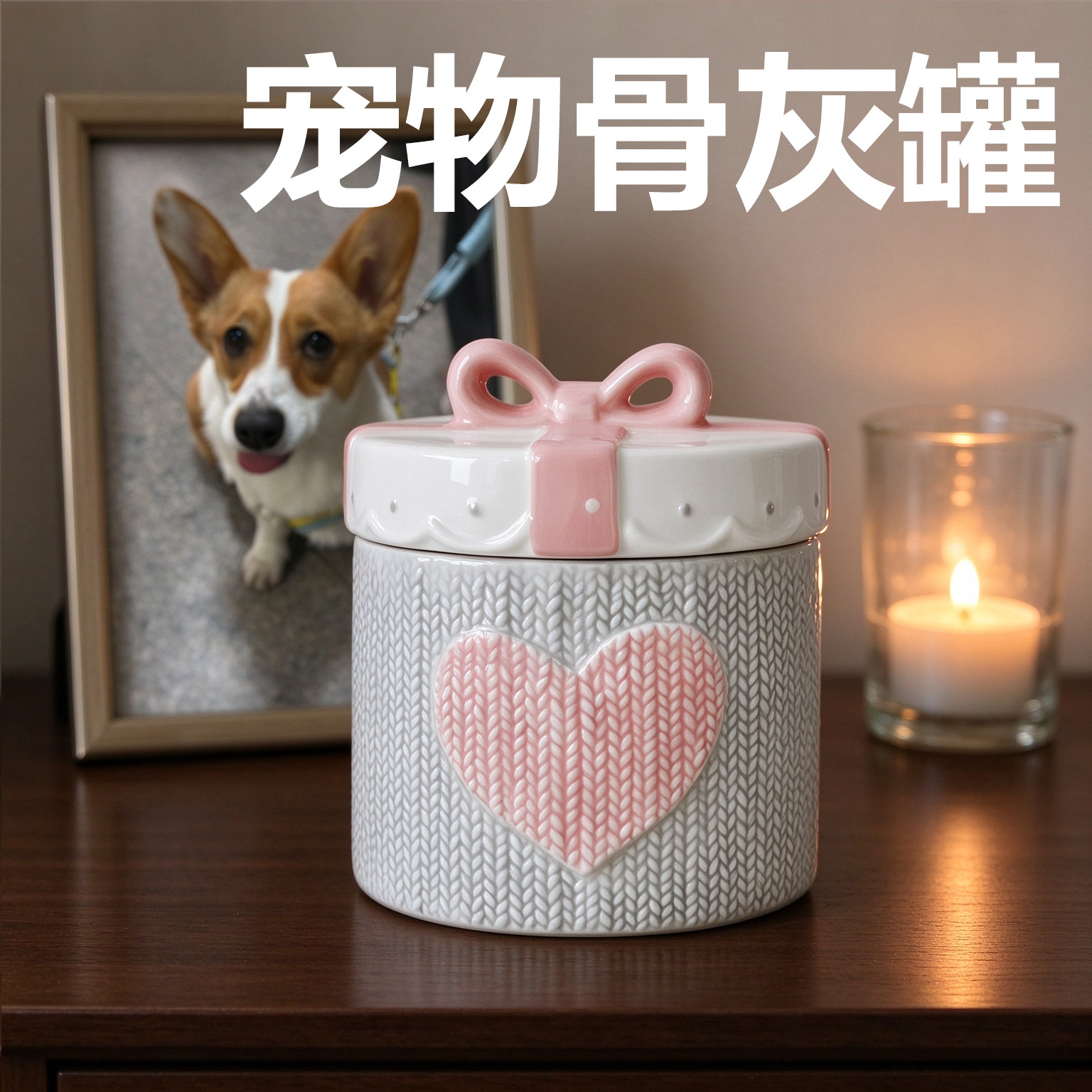 宠物骨灰收纳罐灰骨盒猫咪狗狗骨罐骨粉密封罐毛发纪念保存刻字