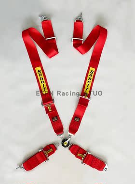 工厂直销新款Sabelt赛车改装安全带 四点式快拆三英寸安全带FIA
