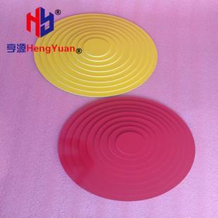 翻糖模具 假体泡沫蛋糕胚模型托盘 特硬高密度雪弗板PVC圆形底托