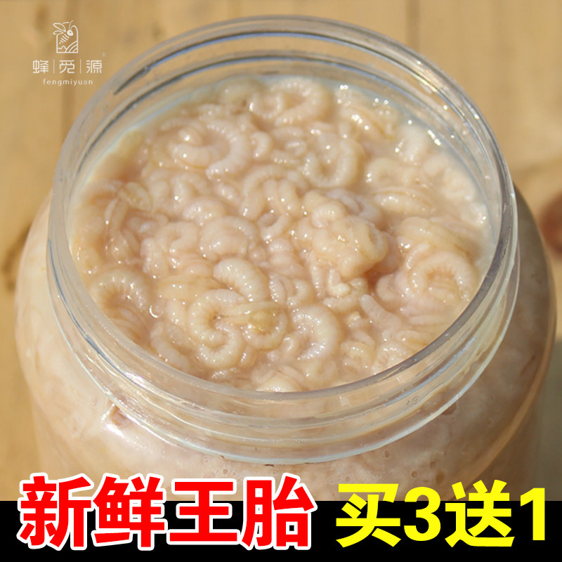 天然蜂王胎幼虫蜂蛹蜂场直供 冷冻运输