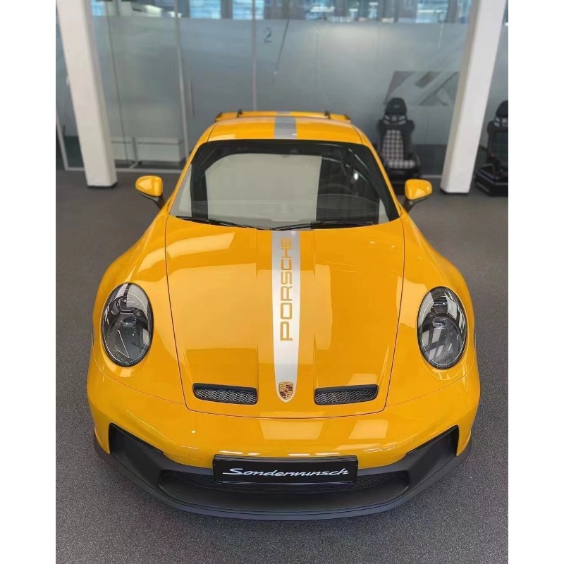 保时捷911GT3RS车身侧裙boxsterCarrera718 Cayman运动拉花装饰贴