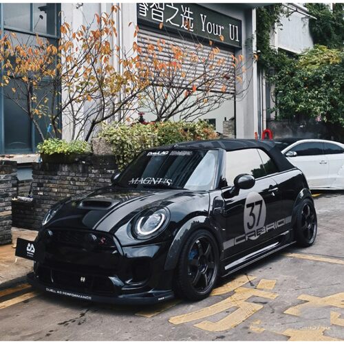 miniF56车贴 车身数字拉花迷你one cooper clubman贴纸赛车