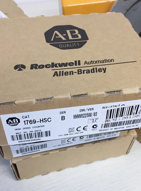 AB罗克韦尔1769-IF4 1769-HSC 1769-OB16/IQ16/OF2 模块1756-ENBT