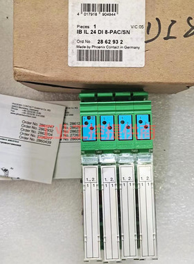 2862932 菲尼克斯模块 IB IL 24 DI 8-PAC/SN 全新现货实物拍摄