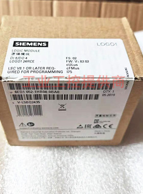 正品西门子LOGO 24RCE 6ED1052-1HB08-0BA1 052-1HB08-0BA0