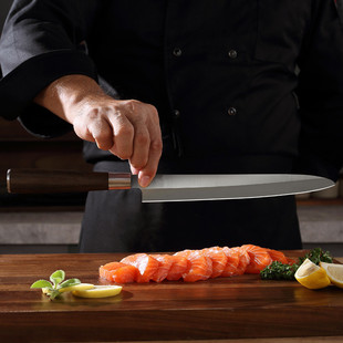 柳刃刀三文鱼专用刀日式刺身寿司刀料理切鱼生专业生鱼片刀具
