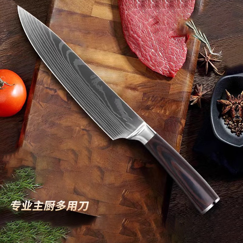 日式牛刀超锋利切牛肉日本刺生寿司刀西餐厨师专用刀具商用水果刀