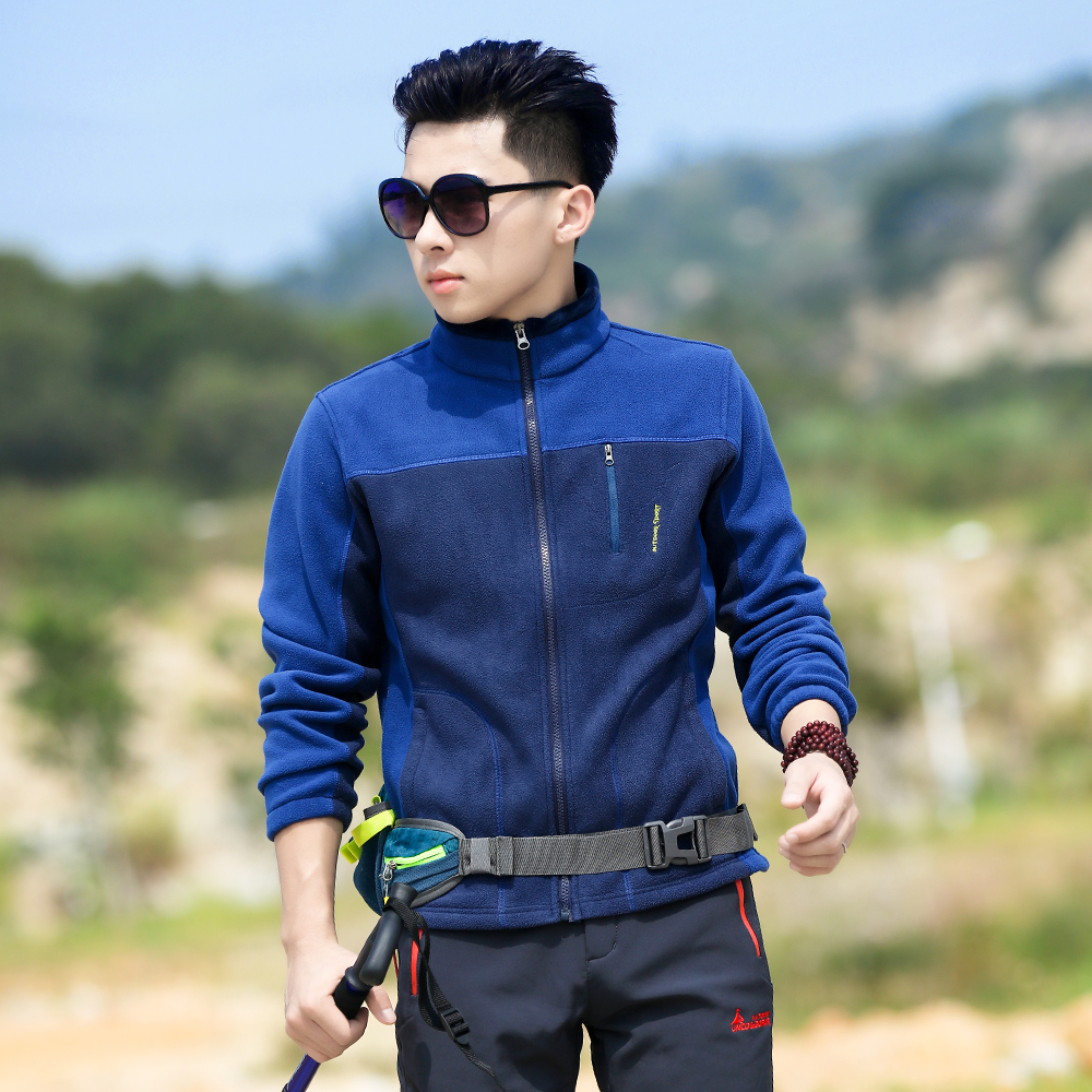 户外抓绒衣男士秋冬季冲锋衣内胆