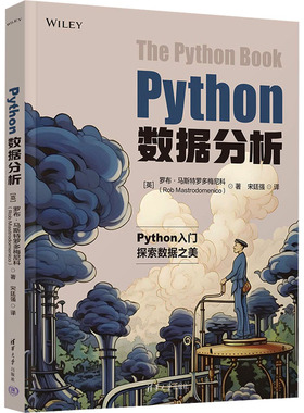 现货包邮 Python数据分析 9787302659730 清华大学出版社 (英)罗布·马斯特罗多梅尼科