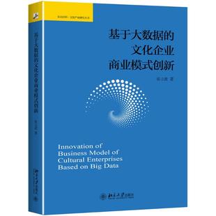 文化企业商业模式 创新 9787301286 现货 社 基于大数据 大学出版 张立波 包邮