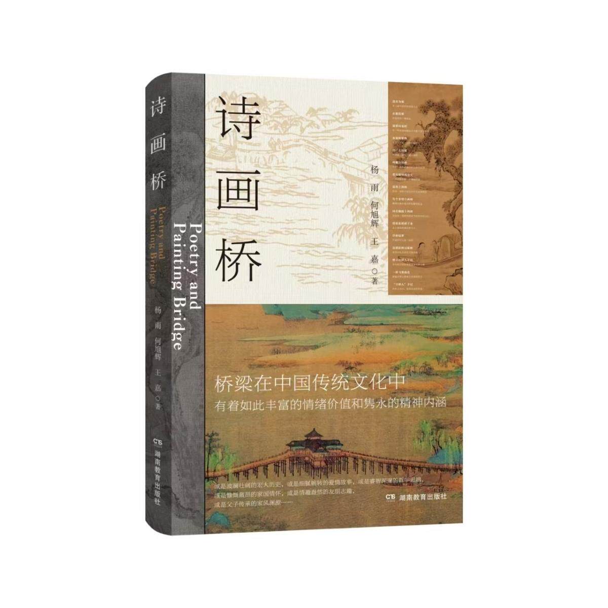 现货包邮 诗画桥 9787575409599 湖南教育出版社 杨雨 何旭辉 王嘉图片