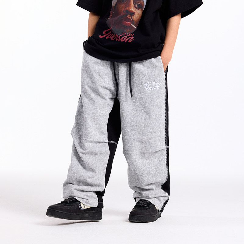 MEGAVOLT童装男童夏季薄款纯棉拼色卫裤嘻哈风儿童街舞运动伞兵裤,童装/婴儿装/亲子装,裤子,淘宝优惠券,粉丝福利购,淘宝优惠卷