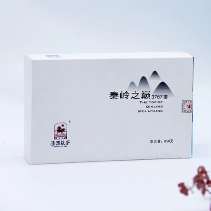 秦岭之巅 金花茯茶 泾阳茯砖茶 泾渭茯茶 黑茶 陕西特产非遗筑制