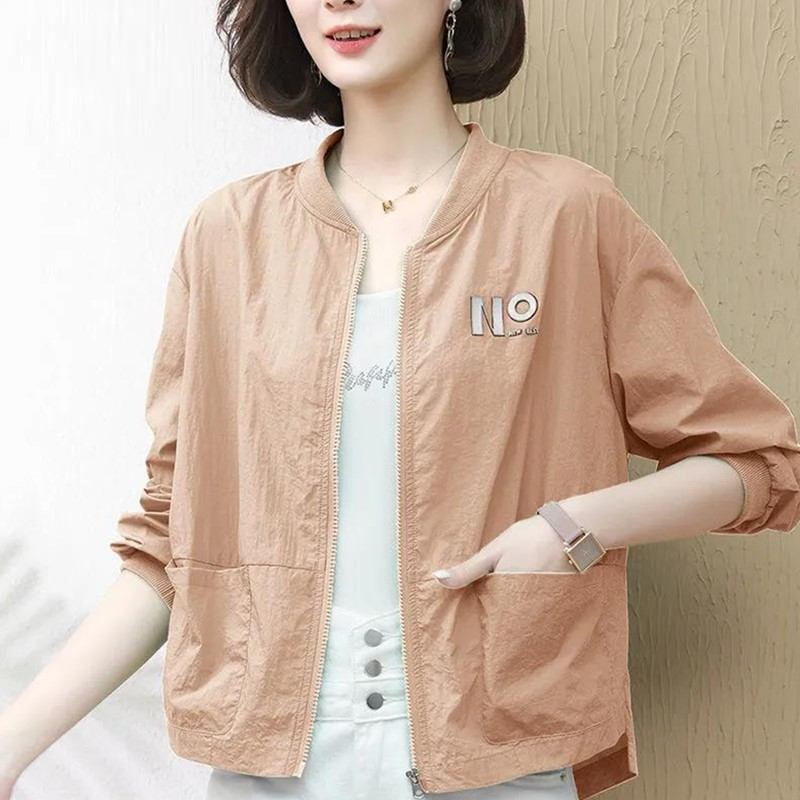 休闲轻薄新款透气外套棒球服