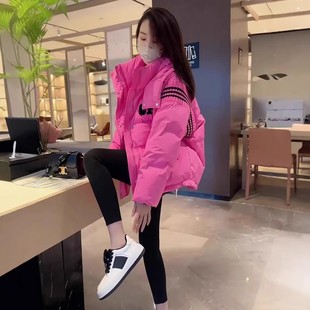 小个子今年流行漂亮棉服女款2025新款网红爆款时尚加厚冬季外套潮