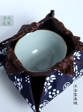 惊爆价礼品袋紫砂壶布袋杯布袋瓷器袋国风建盏荷包锦袋大号锦囊袋