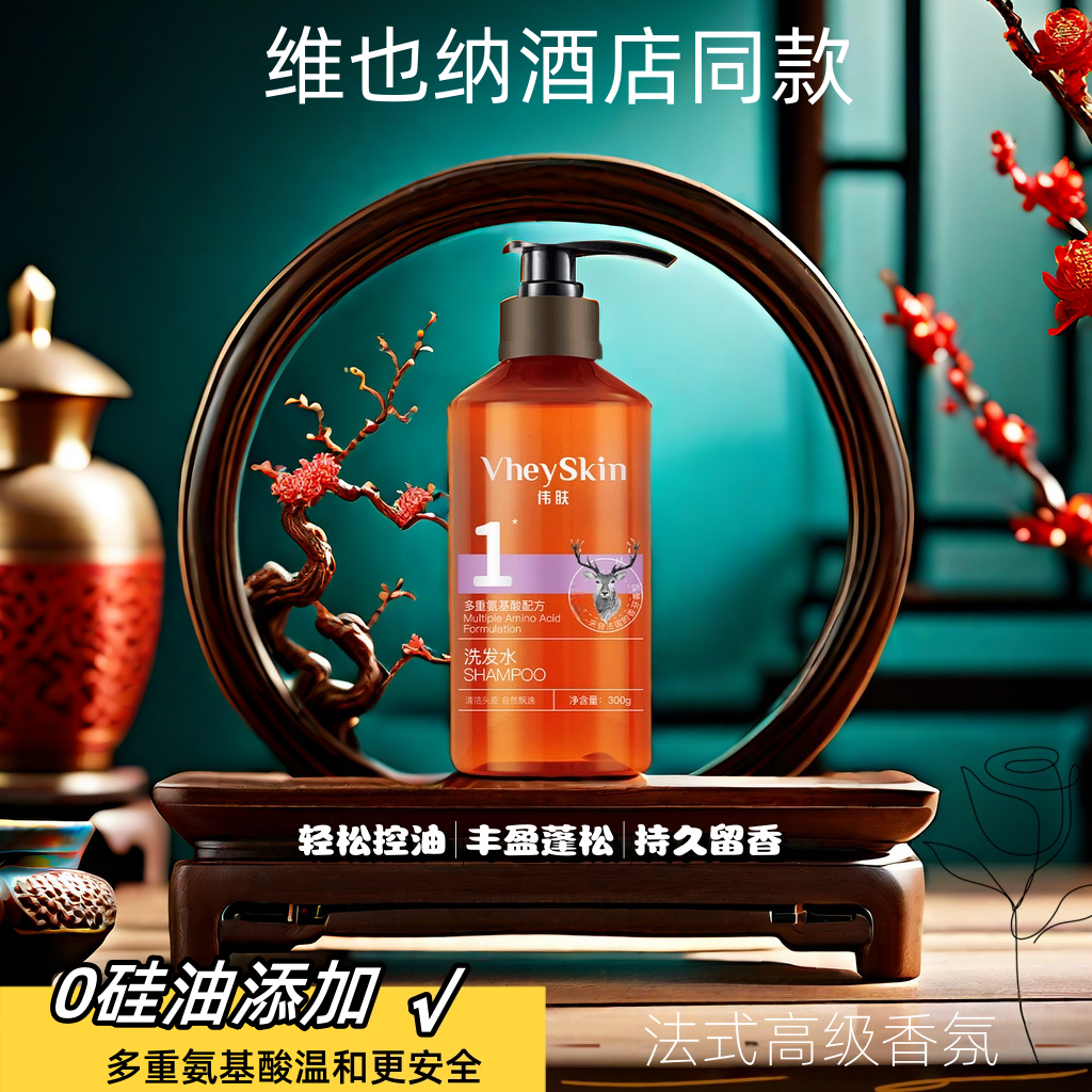 维也纳酒店同款洗发水沐浴露伟肤