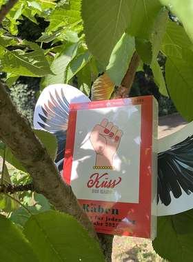 德语艺术插画漫画诗歌解谜动物风景2025年桌面台历周历挂历礼物