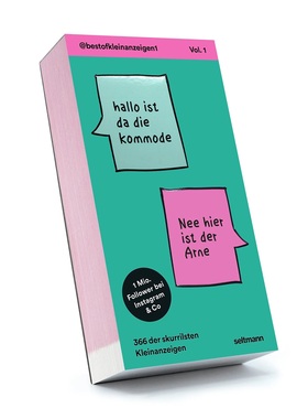 现货幽默的分类广告德语万年历日历 Best-of Kleinanzeigen