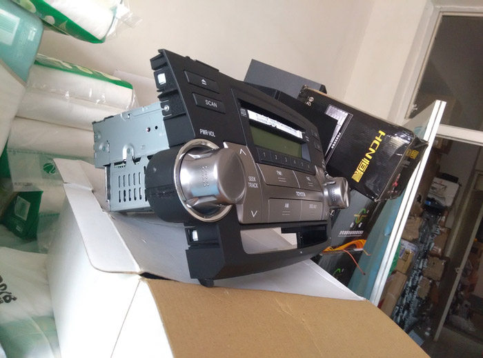 音响汉兰达汽车车载CD主机六6碟原车原车MP3收音机播放器音响