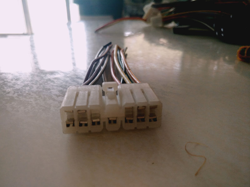 五菱之光荣光鸿祭途海马王子车载汽车CD机改装家用线材公尾线插头