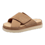 勃肯拖鞋男厚底一脚蹬凉拖鞋情侣交叉拖鞋露趾真皮拖鞋9510-P130，男鞋拖鞋，星座814A（原电商B253）