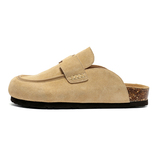 勃肯鞋男厚底包头半拖鞋情侣外穿复古凉拖鞋博肯鞋9506-P120，男鞋拖鞋，星座814A（原电商B253）