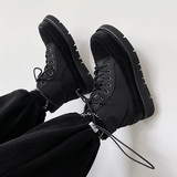 2024秋冬日系机能风厚底马丁靴男女高帮切尔西靴@B253-5510-P108，男鞋马丁靴，星座814A（原电商B253）