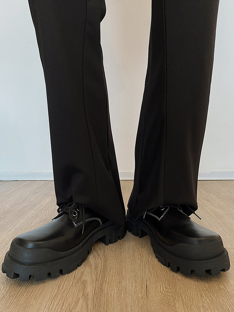 小众设计大头德比鞋男ins高级感增高休闲小皮鞋B253-8011-P118,男鞋皮鞋,星座814A（原电商B253）