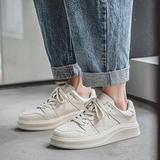 日系小众设计感男士小白鞋百搭运动休闲鞋B253-YD366-P125，男鞋休闲鞋，星座814A（原电商B253）