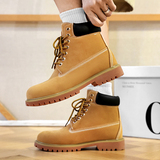 美式复古男女踢不烂大黄靴中帮户外工装马丁靴B253-6065-P130，男鞋马丁靴，星座814A（原电商B253）