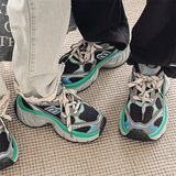 2024春季新款巴黎老爹鞋拼色百搭厚底情侣款运动鞋-YD5862-P115，男鞋休闲鞋，星座814A（原电商B253）