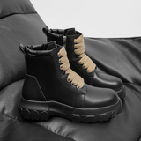 马丁靴男侧拉链英伦朋克复古骑行机车靴B253-9261-P110，男鞋马丁靴，星座814A（原电商B253）
