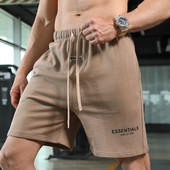 训练 纯棉潮牌肌肉健身跑步宽松撸铁狗兄弟夏季 运动短裤 男五分中裤