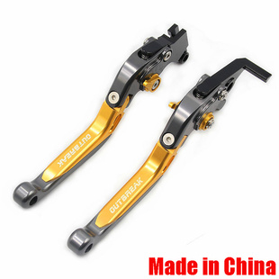 适用张雪机车复古车500F 铝合金刹车牛角可调节离合手把拉杆 改装