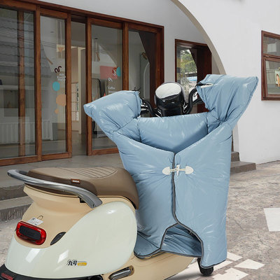 电动车挡风被冬季加绒加厚保暖防水防风罩踏板摩托风挡女2025新款