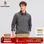 经典 立领休闲上衣 半高领卫衣2025秋季 新款 轻盈温暖 暇步士男装