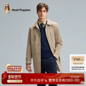 四面弹易打理 暇步士男装 秋季 绅士休闲中长款 翻领风衣外套