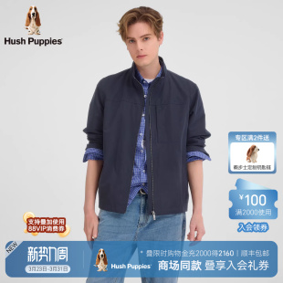 新款 2026春季 暇步士男装 沉稳简约小立领行政休闲夹克 商场同款