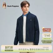 弹力耐穿外套春季 暇步士男装 棒球领休闲夹克易打理 皮马棉