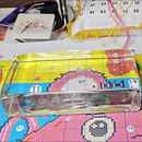 压布砖十字绣工具拼豆压钻石画压布 5斤重透明玻璃砖水晶砖 包邮