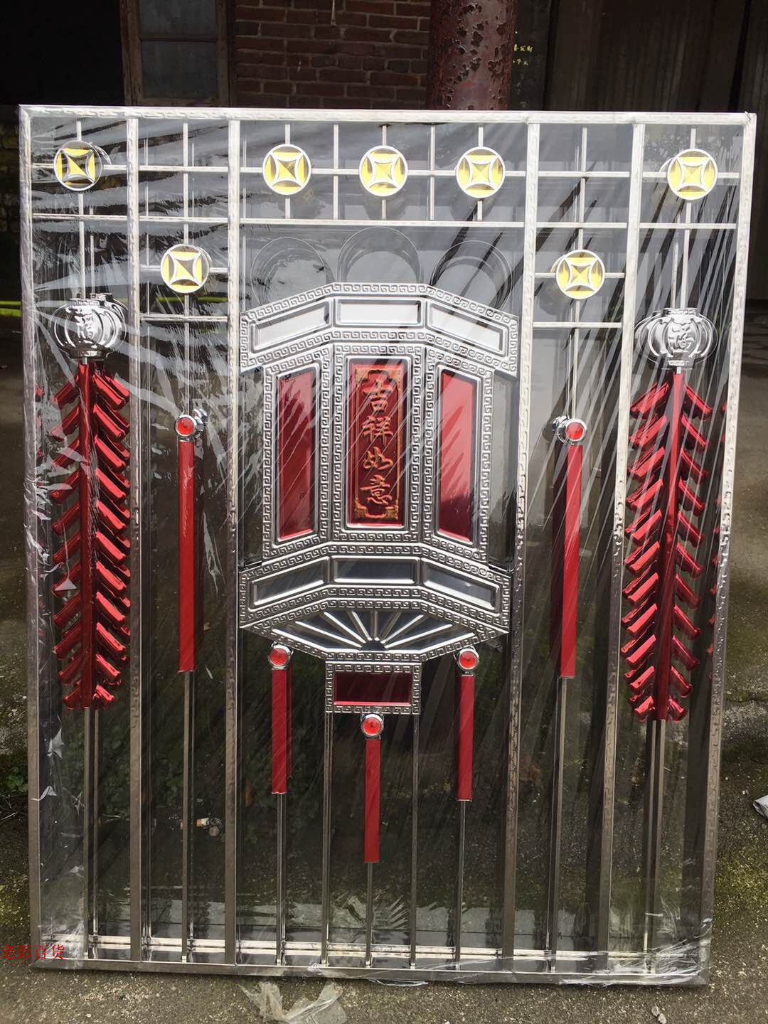 不锈钢门花,可定做