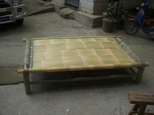 全竹床 竹凉床 单人床 竹床 纯手工制做 双人床 简易竹床