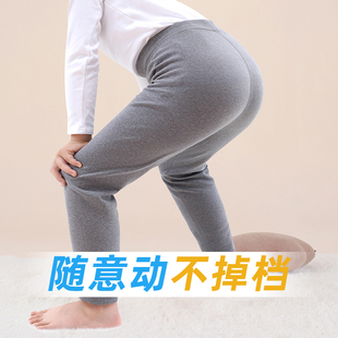 蚕丝羊绒加肥加大码儿童保暖裤胖男童中大胖女童打底裤秋裤棉毛裤