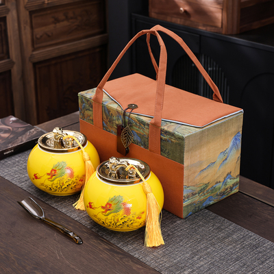 密封黄芪雪菊礼盒包装空盒定制