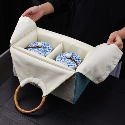 高档野生黄芪子洲黄芪陶瓷密封罐