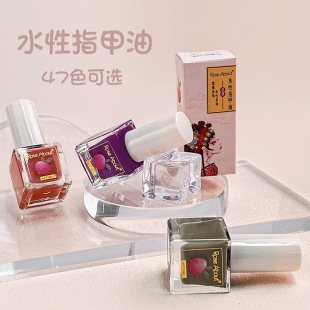 新款指甲油国风免考快干可撕拉持久无异味学生美甲店水性甲油